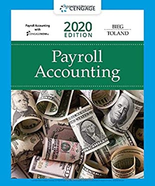Payroll Accounting 2020 with CNOWv2, 1 Term Printed Access Card P