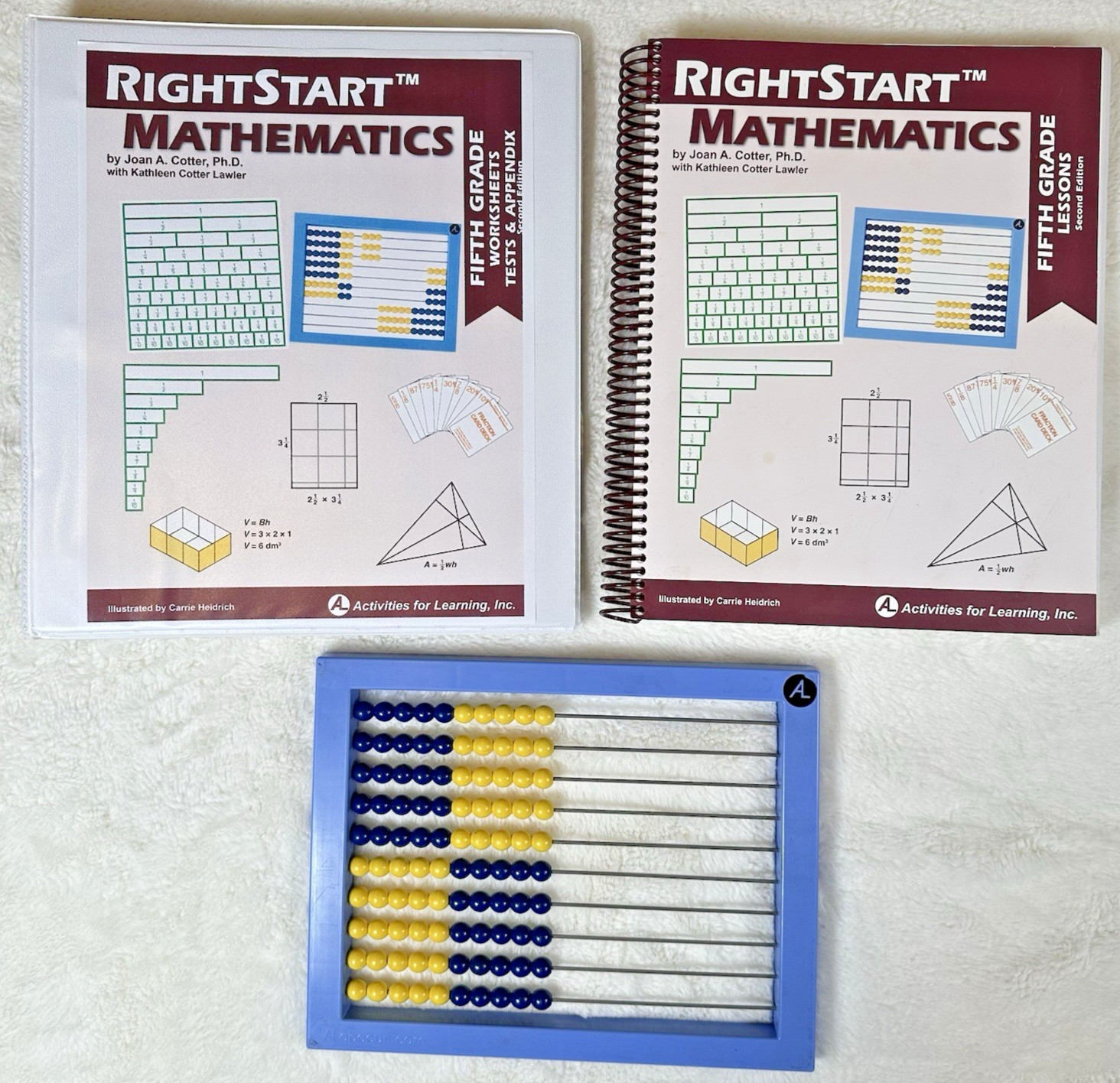 RightStart Math 5th grade Lessons Worksheets Abacus Joan Cotter RightStart Set