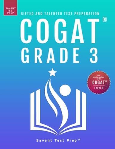 COGAT Grade 3 Test Prep: Gifted and Talented Test Preparation Book – Two – GOOD