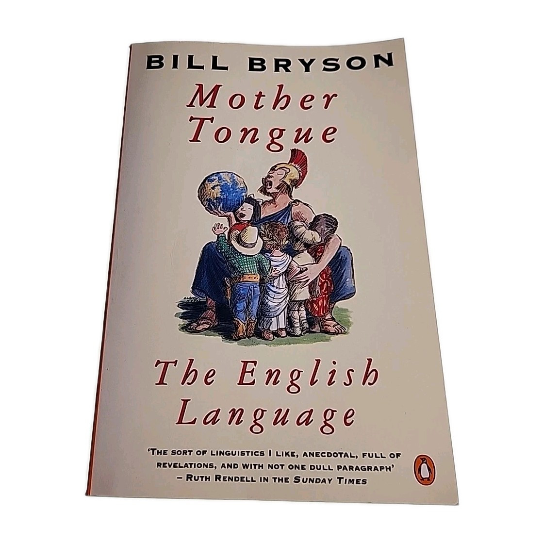 Mother Tongue Bill Bryson Penguin 1991 Paperback Book