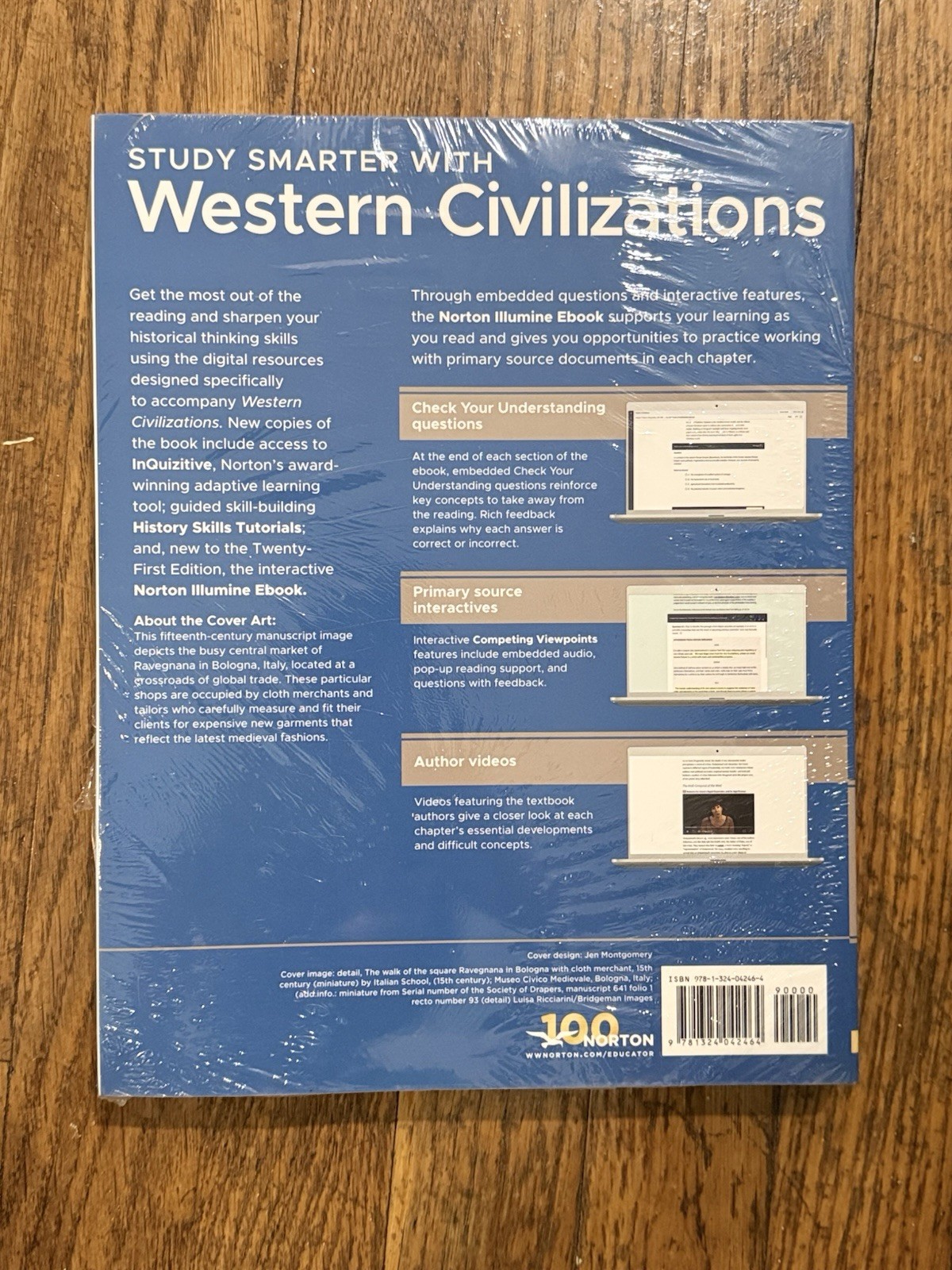 W. W. Norton Western Civilizations Vol 1 21st Ed Cole & Symes Paperback 2024