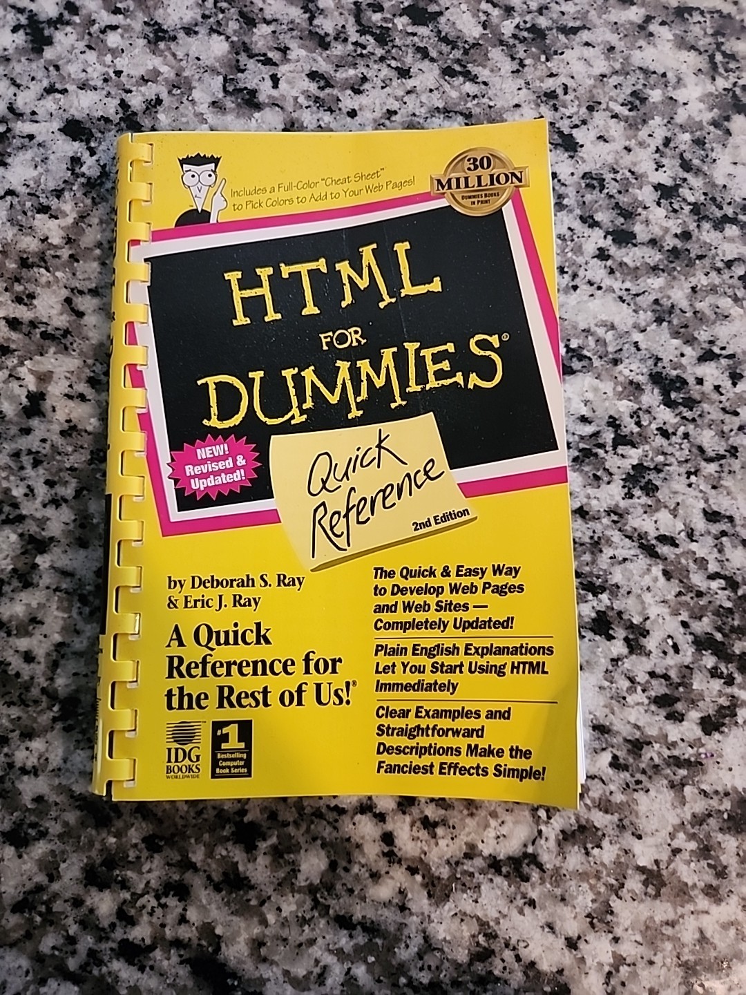 HTML for Dummies by Stephen J. James and Ed Tittel 3rd Edition CD Included