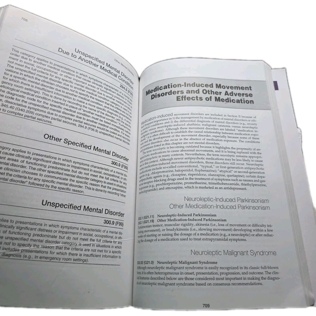 Diagnostic and Statistical Manual of Mental Disorders DSM-5 5th Edition