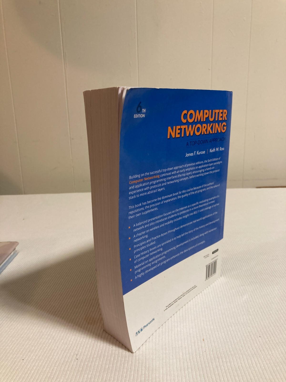Computer Networking: A Top-Down Approach 6th Edition (PB, 2017, G)