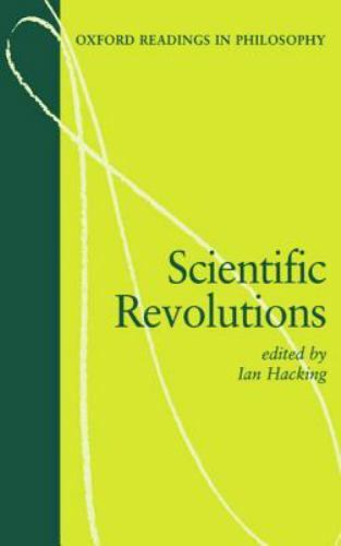 Scientific Revolutions by Ian Hacking