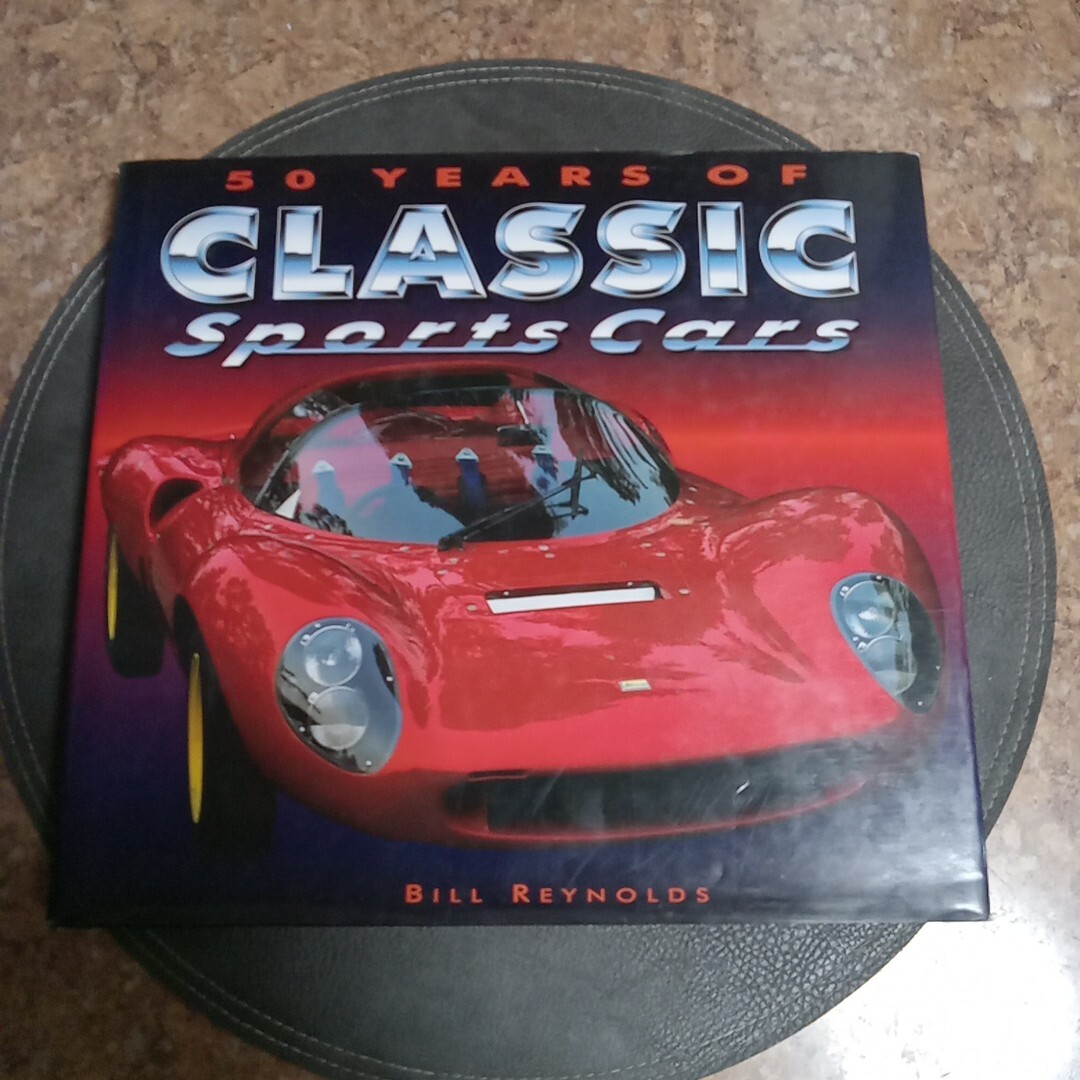 50 Years of Classic Sports Cars by Bill Reynolds-Large Format Hardcover Book DJ