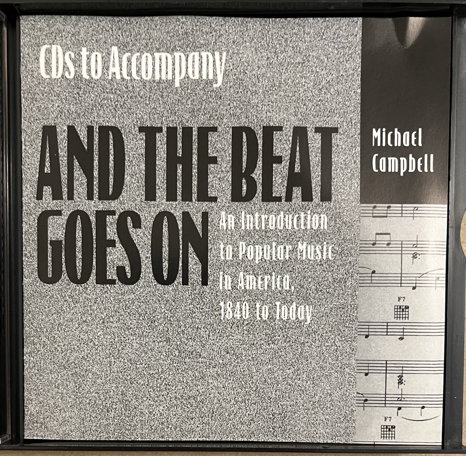 AND THE BEAT GOES ON – CD ACCOMPANIMENT DISCS I-3, 3 DISC AUDIO CD SET,