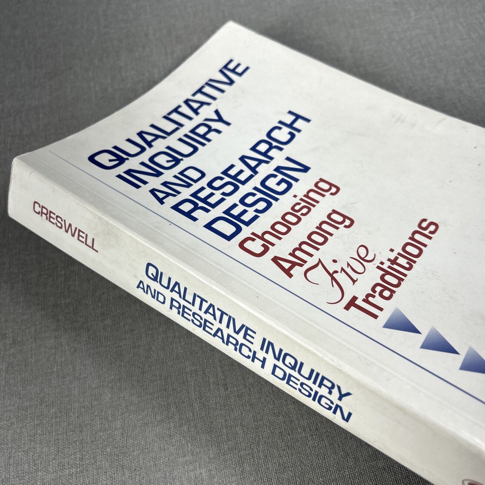 QUALITATIVE INQUIRY AND RESEARCH DESIGN By John W Creswell 1998 Book