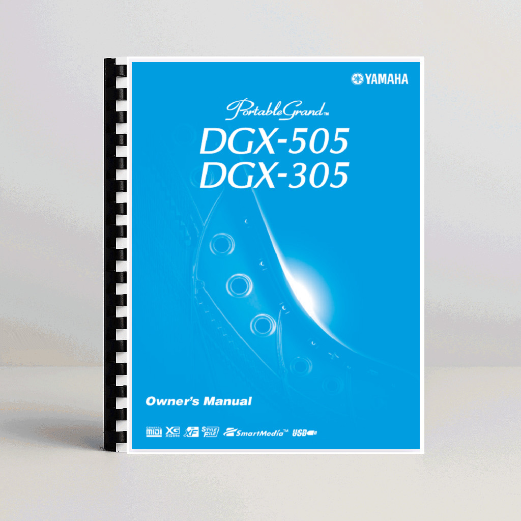 Yamaha DGX-505 DGX 305 Instruction Manual