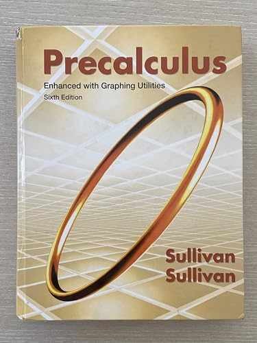 Precalculus: Enhanced With – Hardcover, by Sullivan Michael – Very Good x