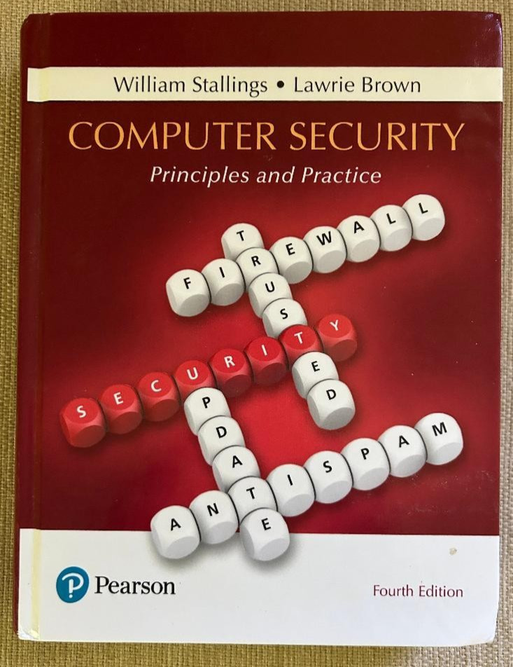 Computer Security: Principles & Practice William Stallings & Lawri Brown 4th Ed.