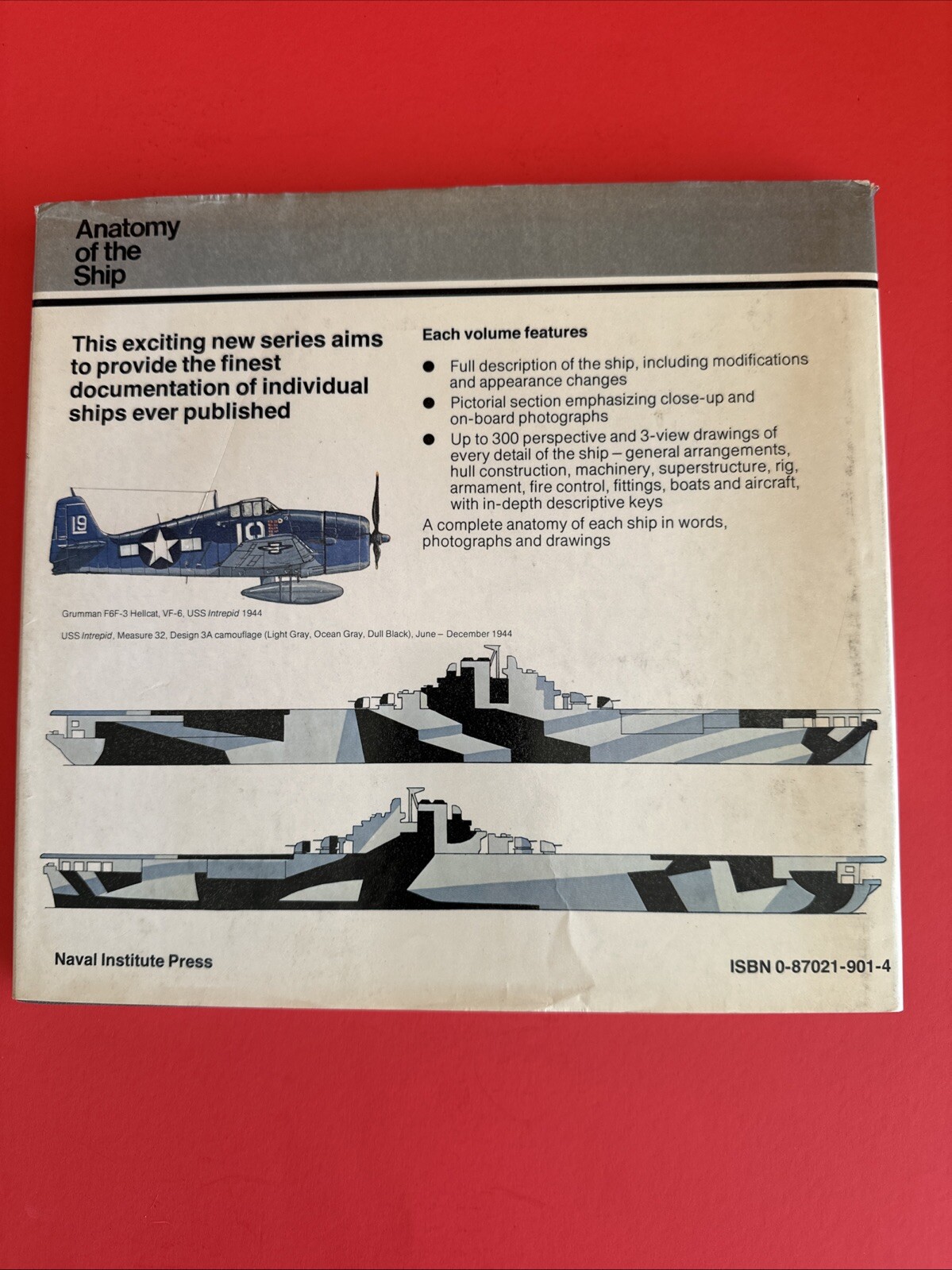 The Aircraft Carrier Intrepid by John Roberts 1982 HCDJ Military History