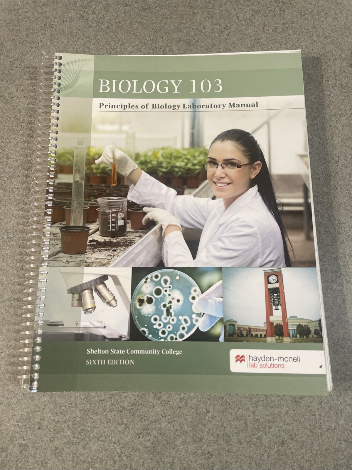 HM Biology 103: Principles of Biology Lab Manual for Shelton State Community Col