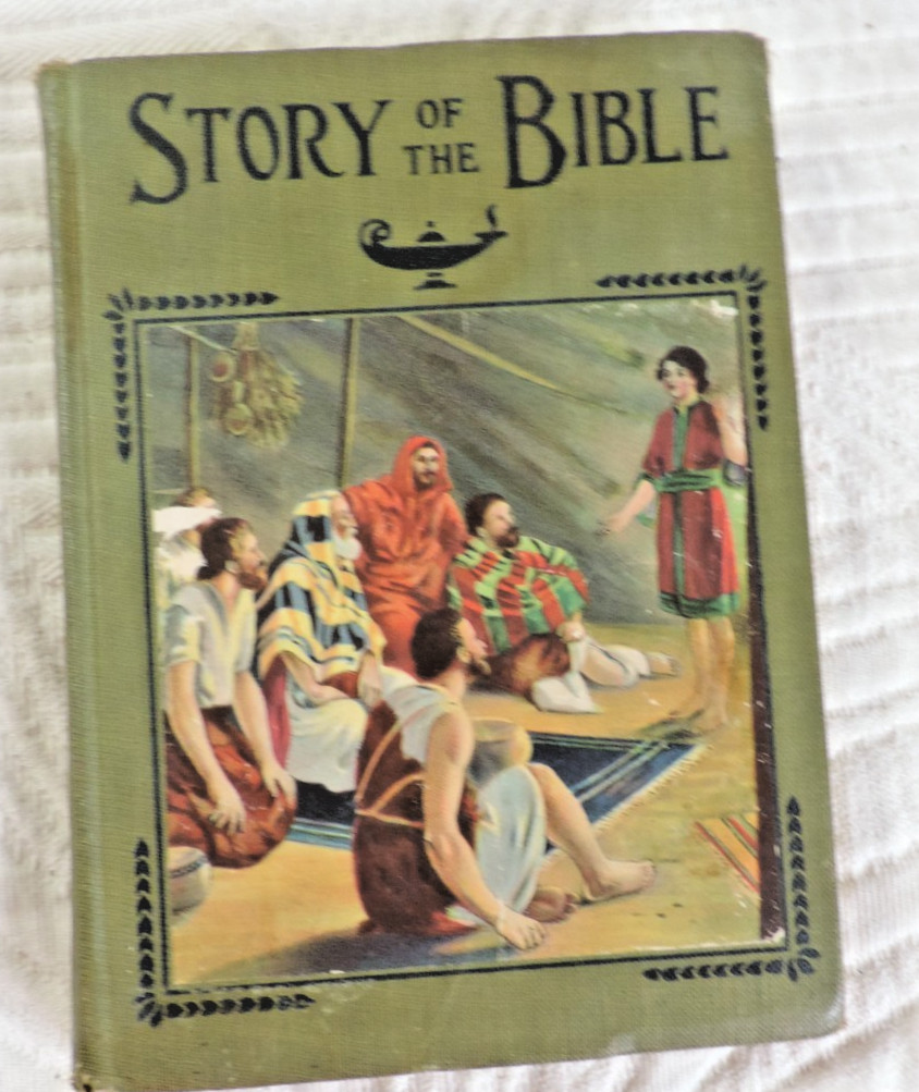 1917 Story of the Bible for Young People by Graham 55 Illustrated pages