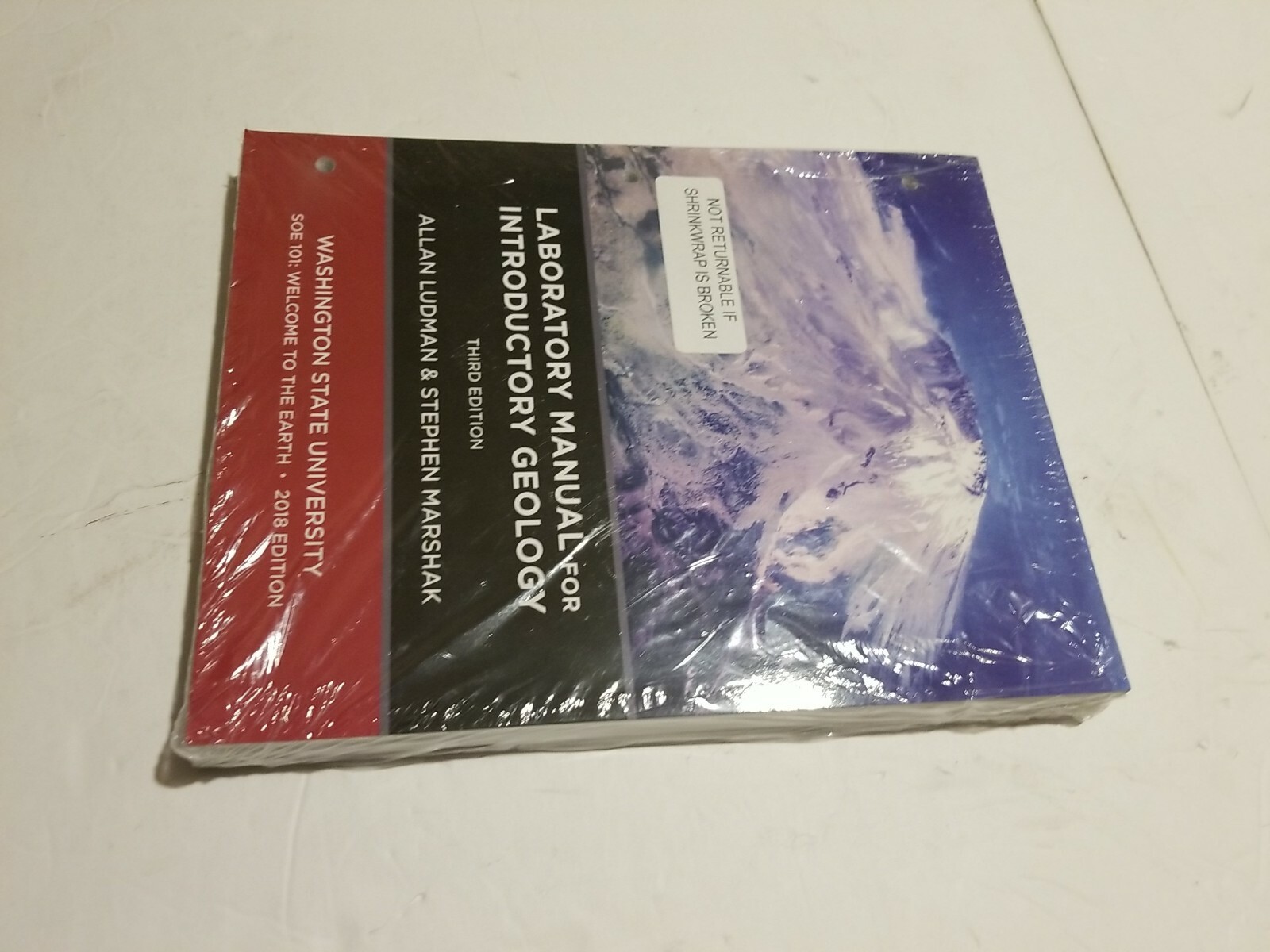 Laboratory Manual for Introductory Geology (Third Edition) Ludman, Allan and Mar