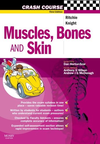 Crash Course: Muscles, Bones and Skin, Third … by Ritchie, Judith E. Paperback