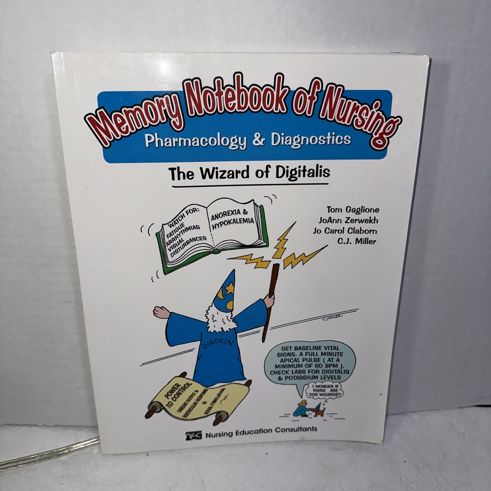Memory Notebook Of Nursing – 1892155079, paperback, Joann Graham Zerwekh
