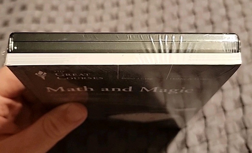 NEW Math and Magic by Arthur T. Benjamin (Course Guidebook & DVD, 2018) SEALED