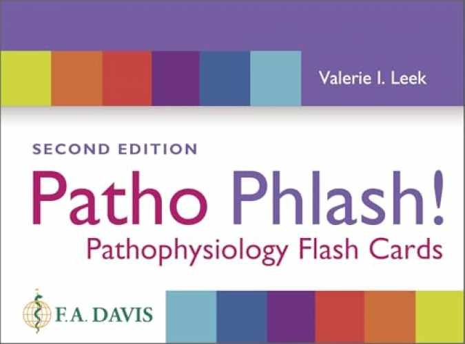 Patho Phlash!: Pathophysiology Flash Cards – Cards, by Leek Valerie I. – New