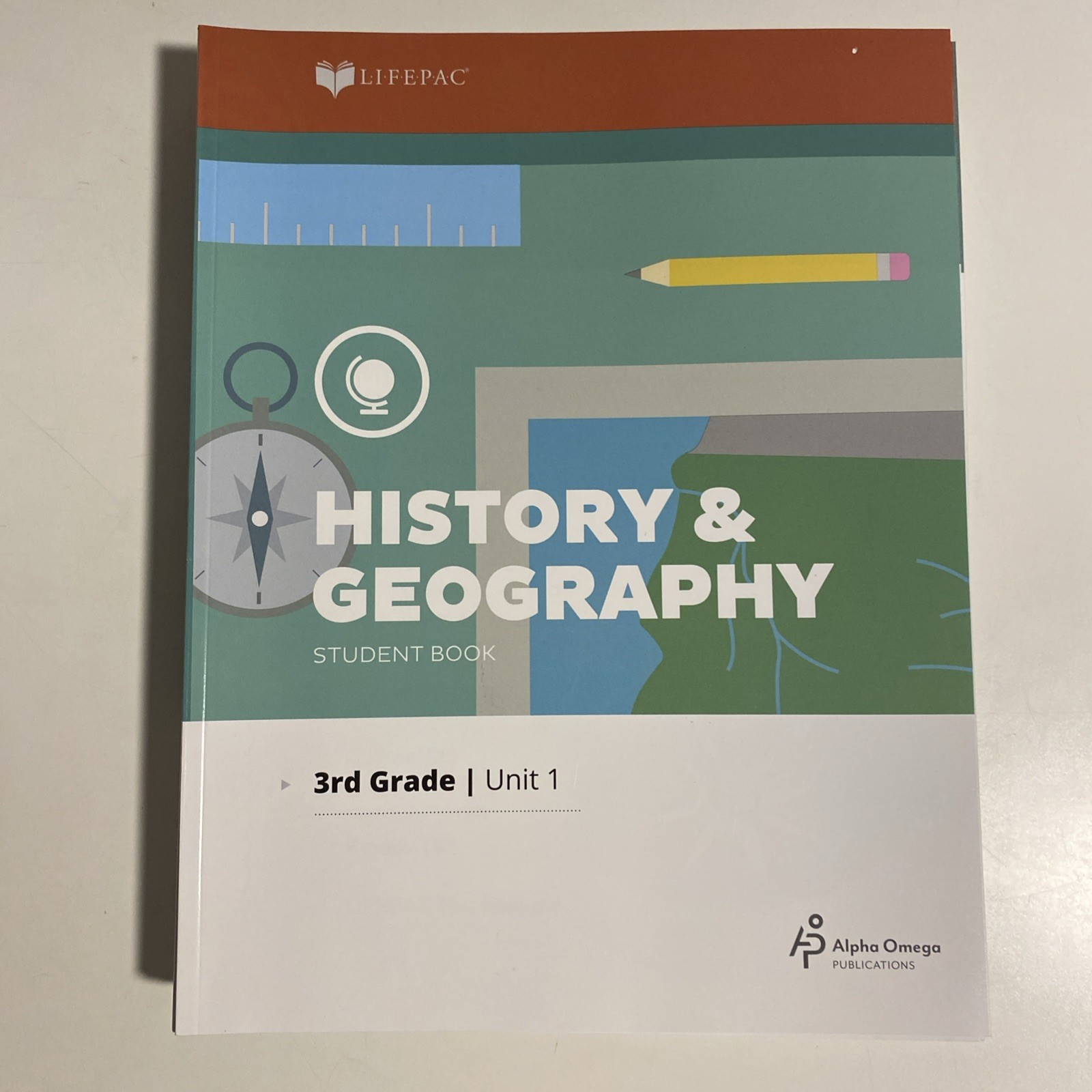 AOP Lifepac History & Geography 3rd Grade Units 1-10 + Teacher’s Guide