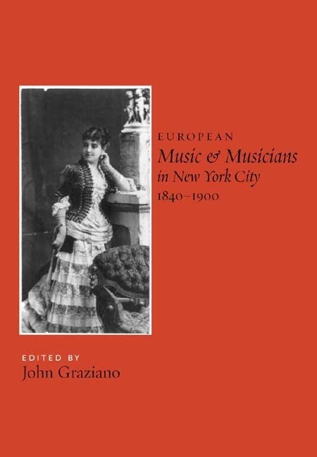 European Music and Musicians in New York City, 1840-1900 (Eastman Studies in…