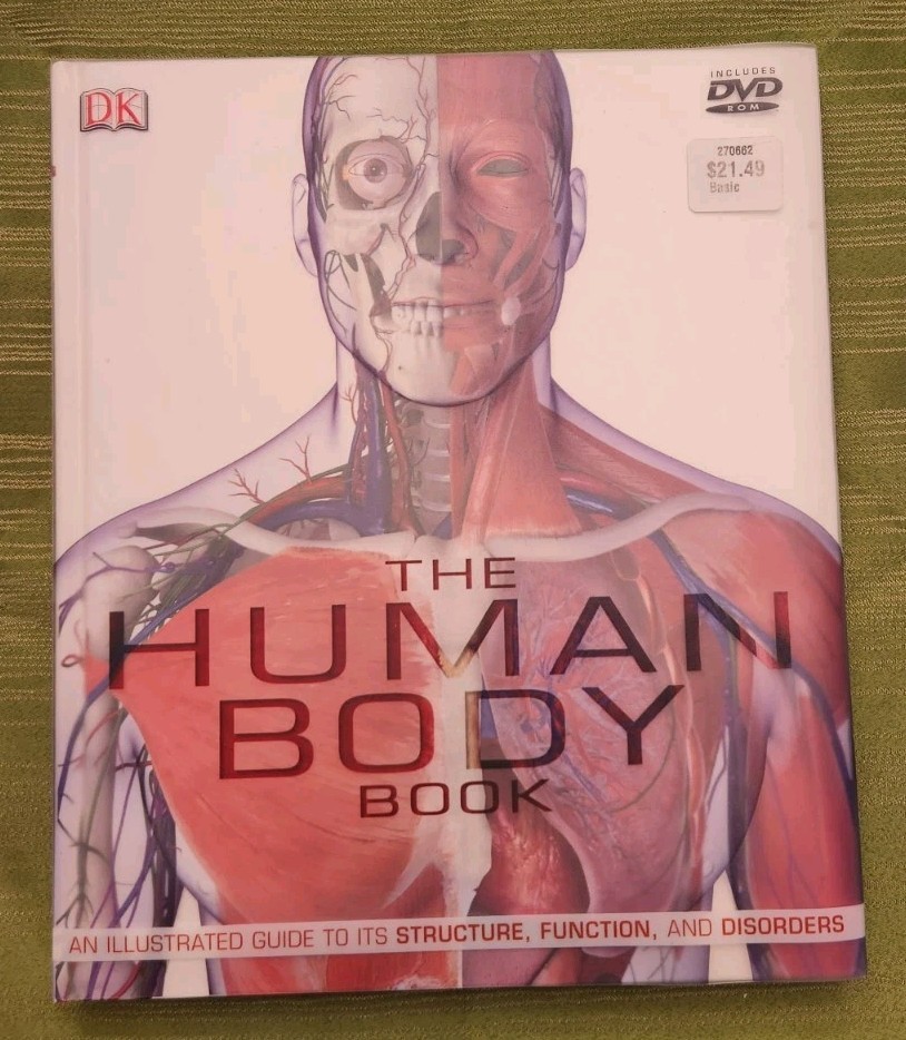 The Human Body Book: Large Hardback with DVD Rom — 1st U.S. Edition