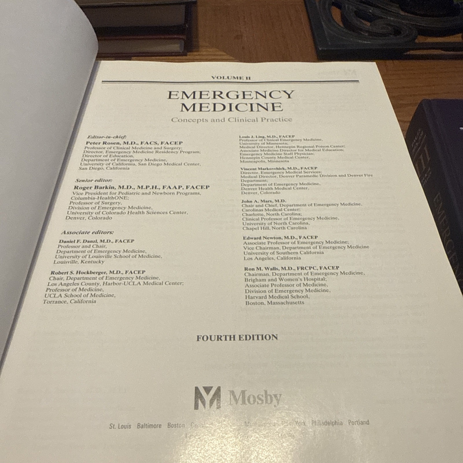 Emergency Medicine Concepts and Clinical Practice Volume 1-3 – 4th Edition ROSEN