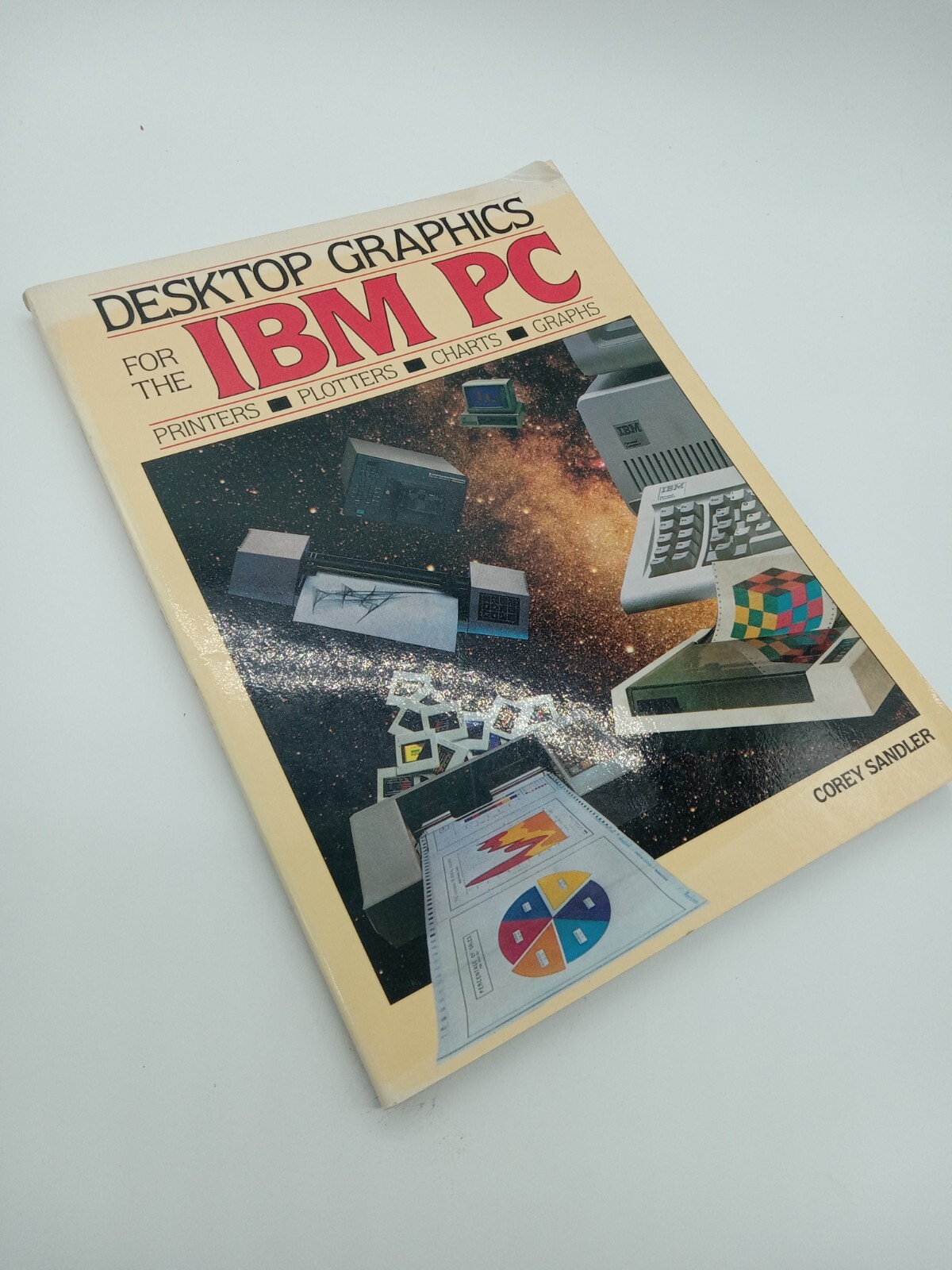 1984 book Desktop Graphics for IBM PC Printers Plotters Charts Graphs by Sandler
