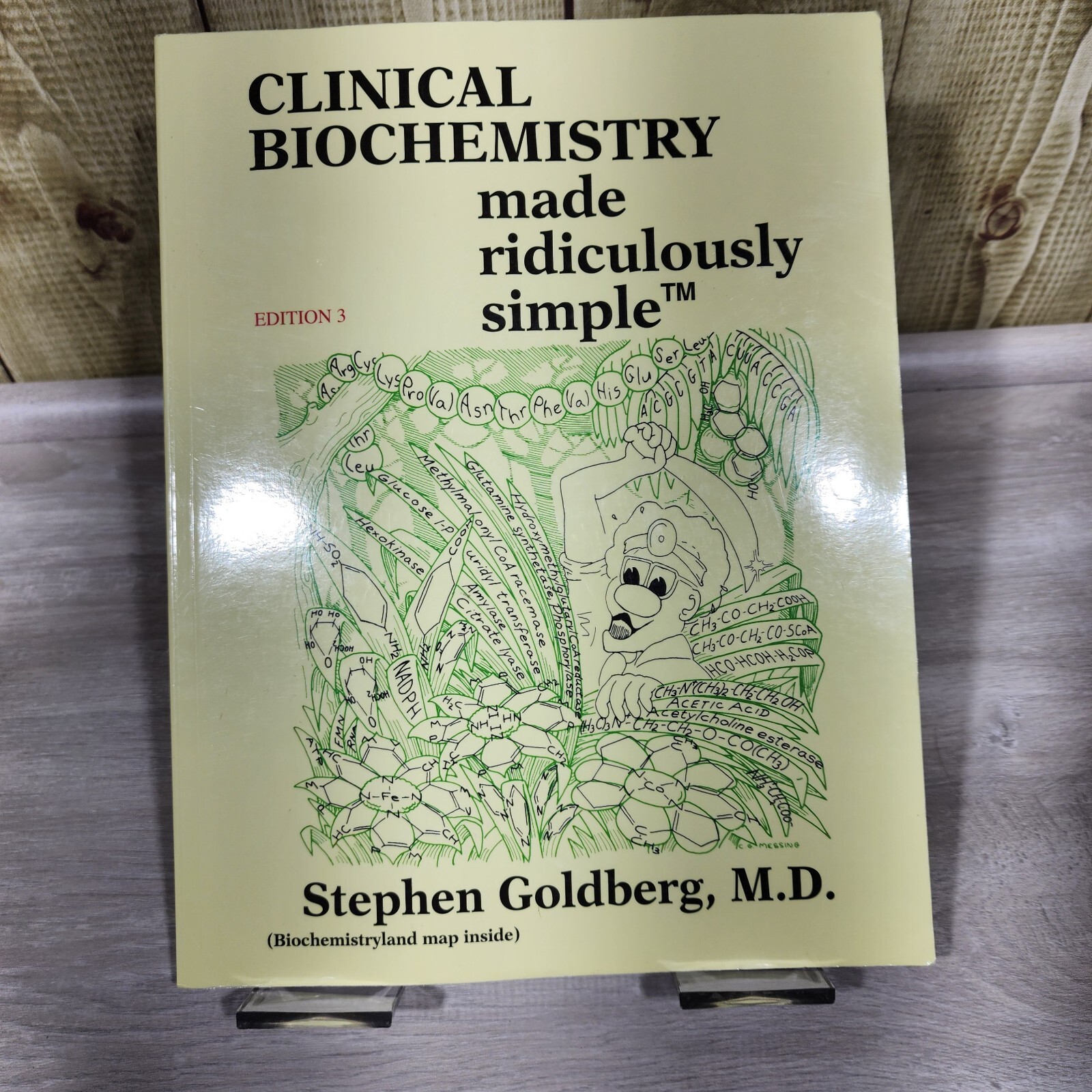 Clinical Biochemistry Made Ridiculously Simple (Medmaster) – Paperback-Very Good