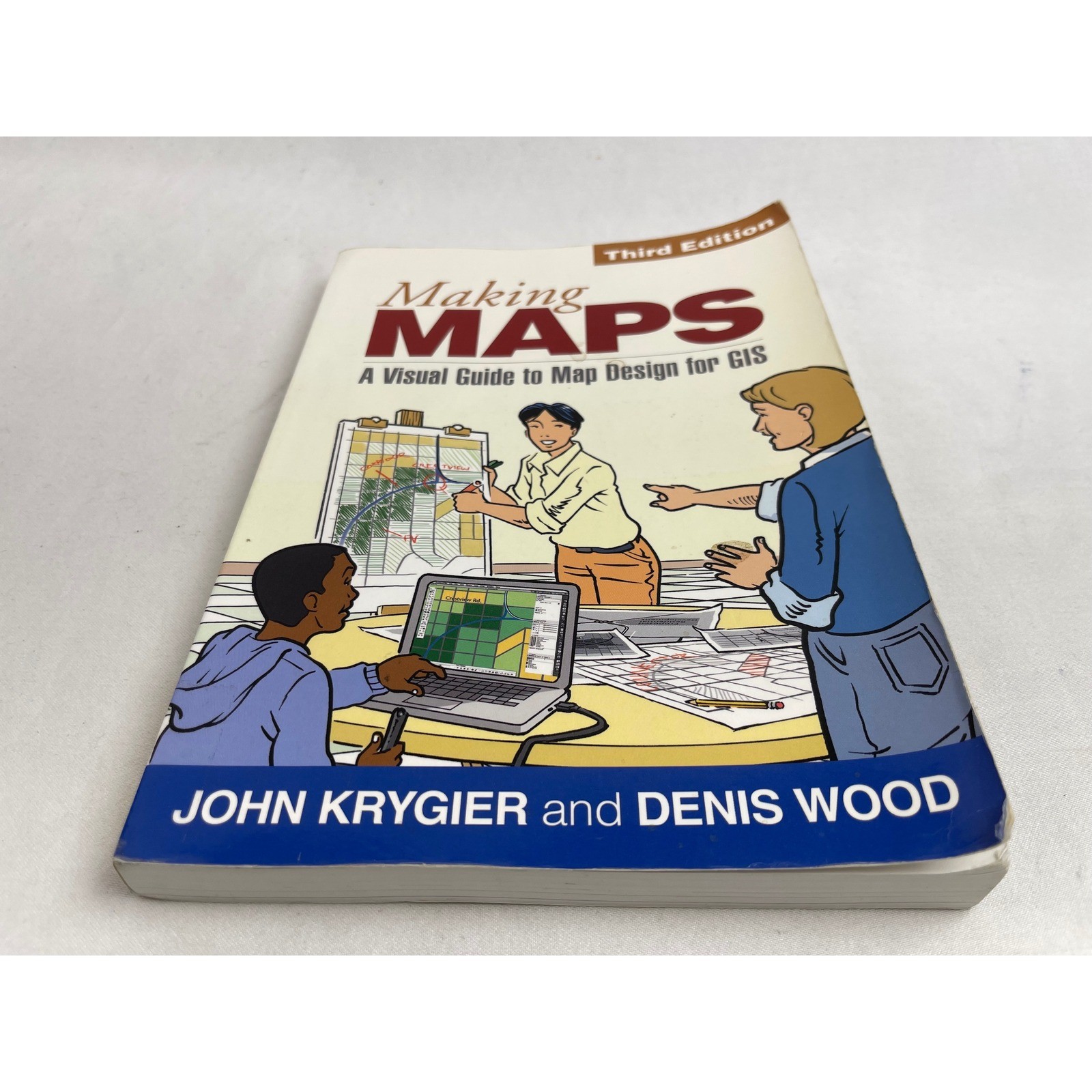 Guilford Press Making Maps 3rd Edition John Krygier Denis Wood GIS Design Book