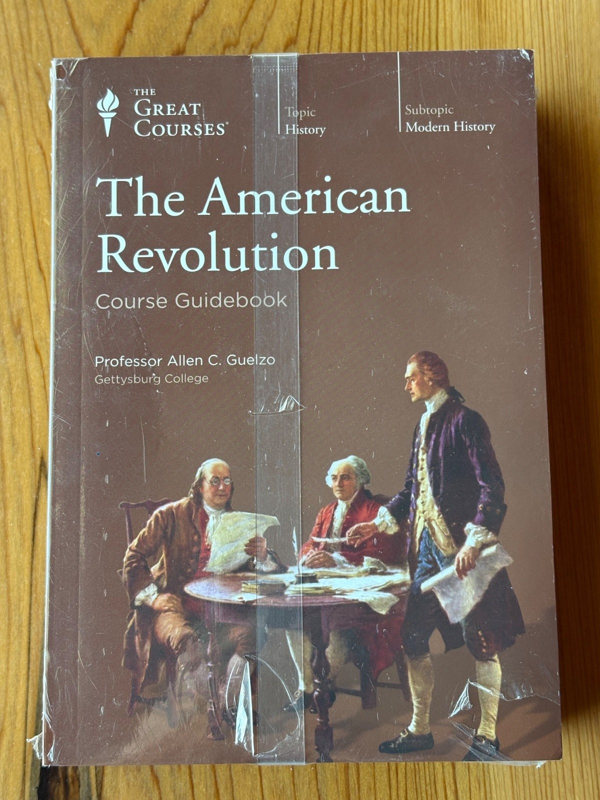 NEW Great Courses: The American Revolution by Allen C. Guelzo – 12 DVDs & Book