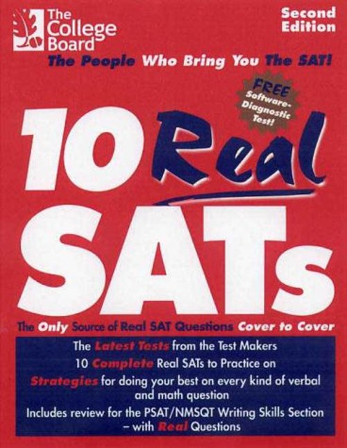 10 Real SATs Paperback College Board Staff