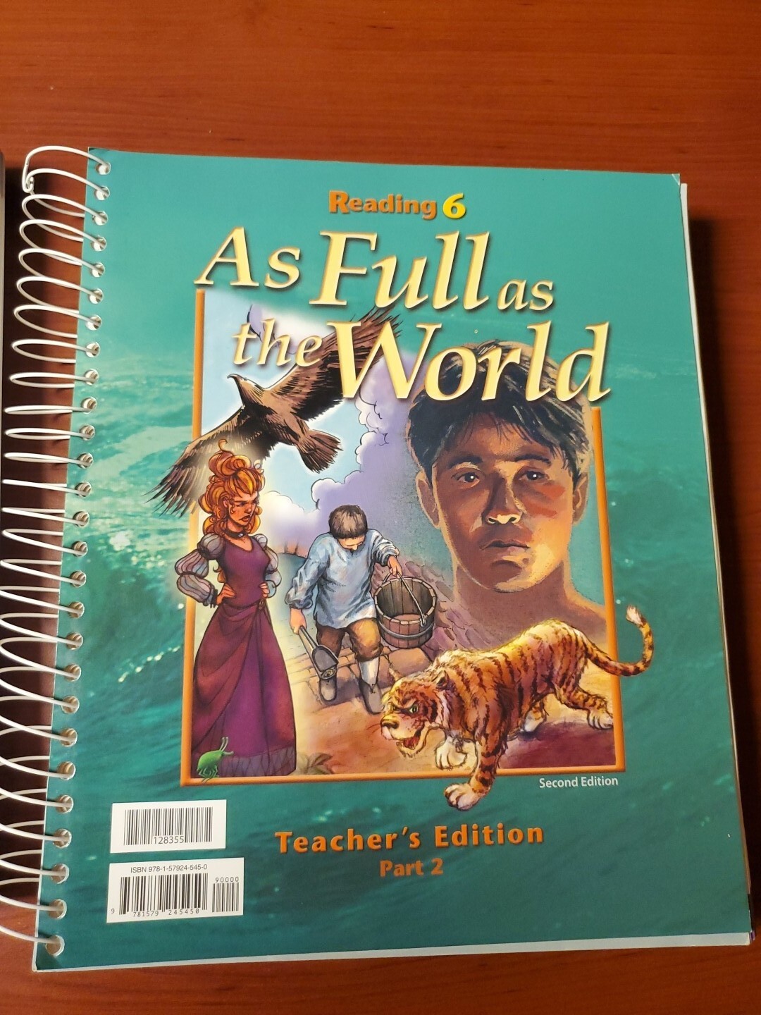 BJU Reading 6: As Full As The World-Worktext Answer Key & Teacher Ed. 1 And 2