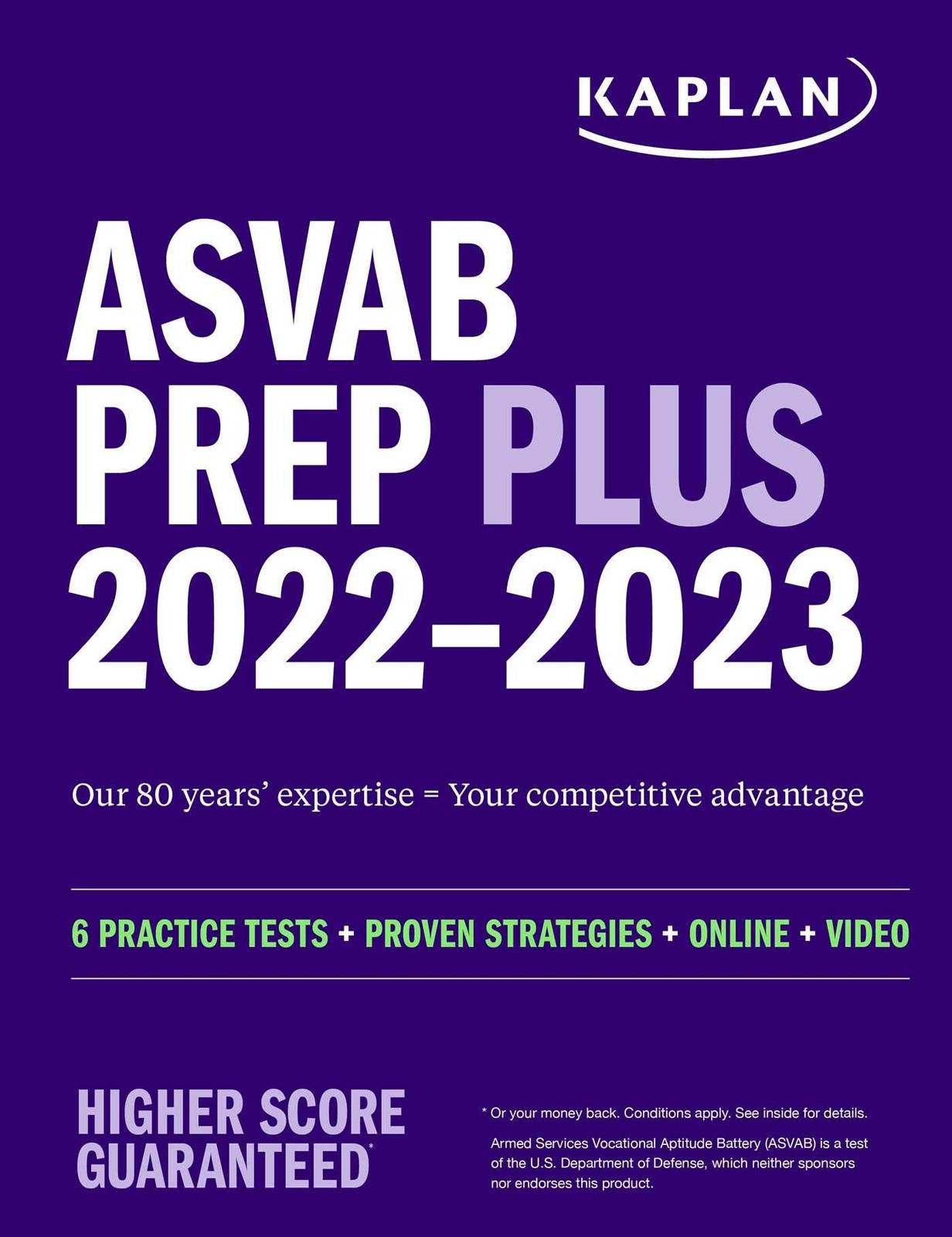 ASVAB Prep Plus 2022–2023: 6 Practice Tests + Proven Strategies + Online +…