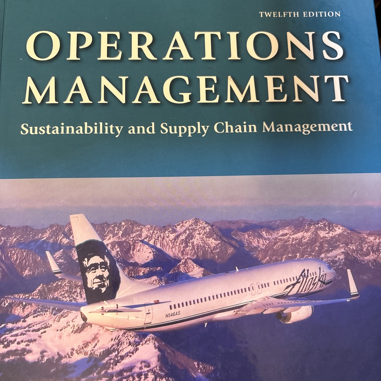 Operations Management : Sustainability and Supply Chain Management by Jay…