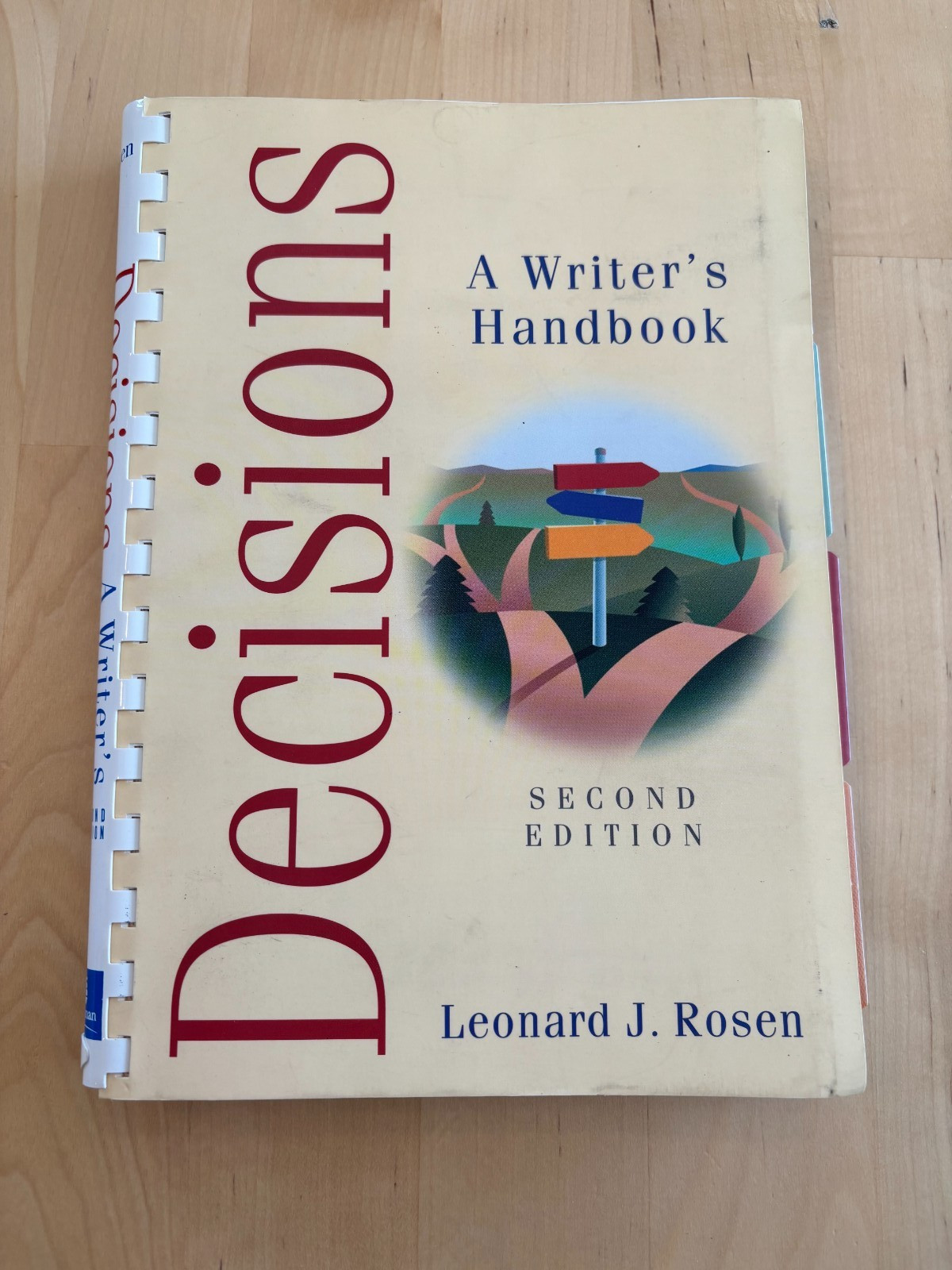 Decisions: A Writer’s Handbook (2nd Edition) Rosen, Leonard – Plastic Spiral