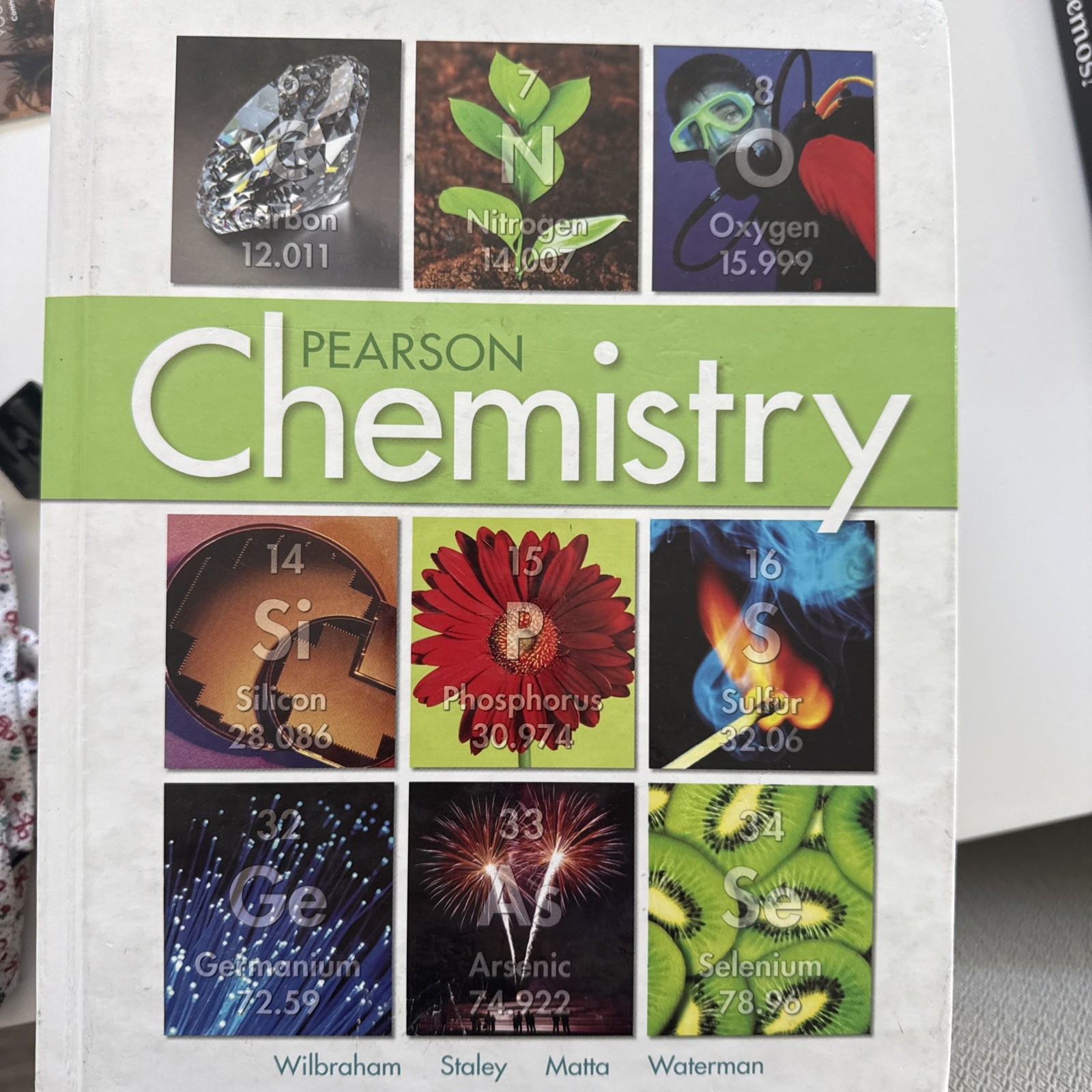 “Pearson Chemistry Textbook – Wilbraham, Staley – Hardcover, Excellent Condition
