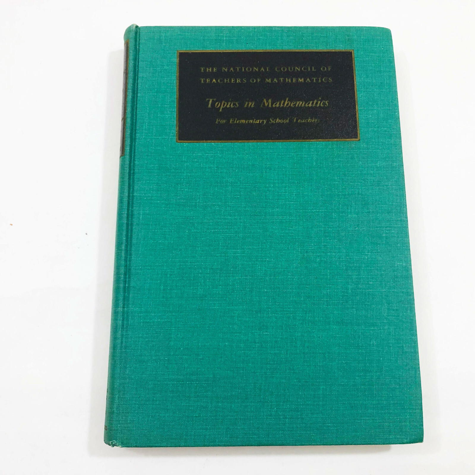 Topics in Mathemtics For Elementary School Teachers 29th Yearbook 1964 HB
