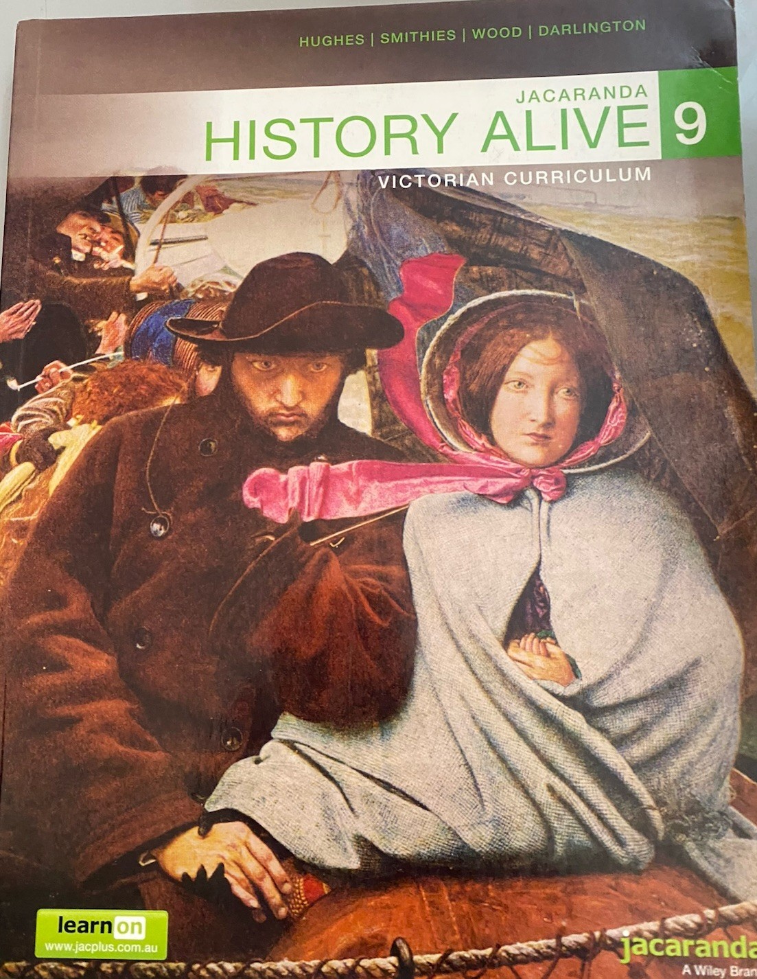 Jakaranda History Alive 9 Victorian Curriculum Preowned Neat Paperback Textbook