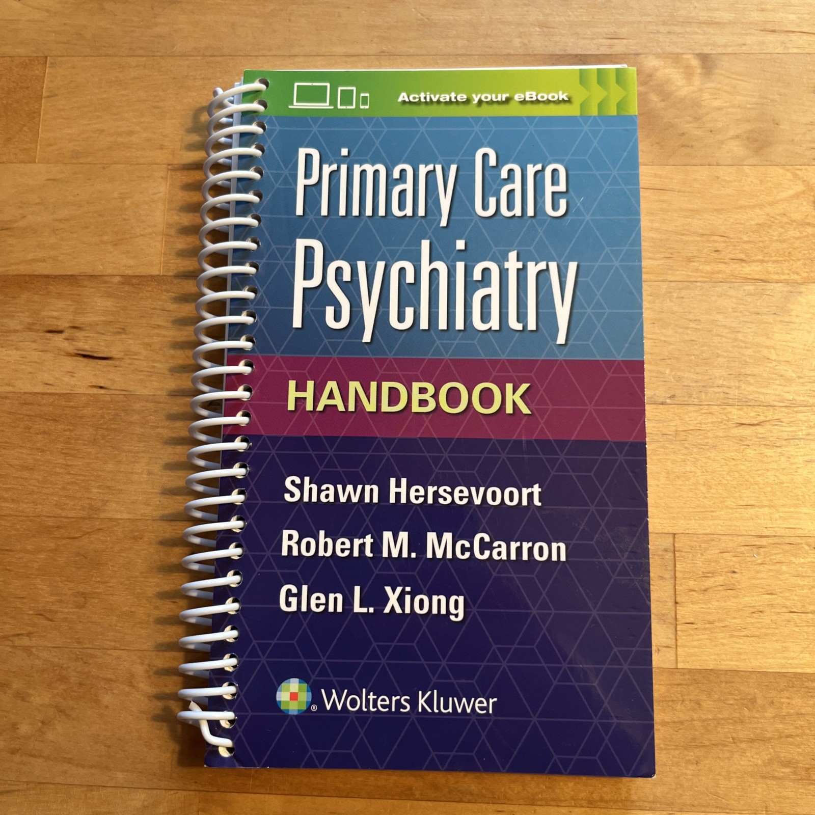 Primary Care Psychiatry Handbook – VERY GOOD – Wolters Kluwer