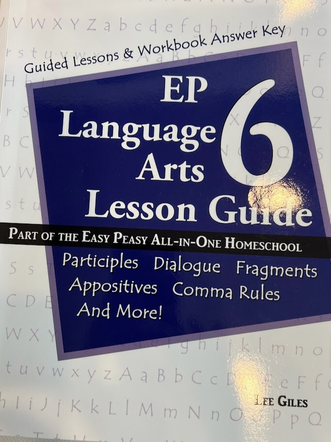 Ep Reader Set: EP Sixth Reader Days 1-90/21-180 Workbook and Lesson Guide