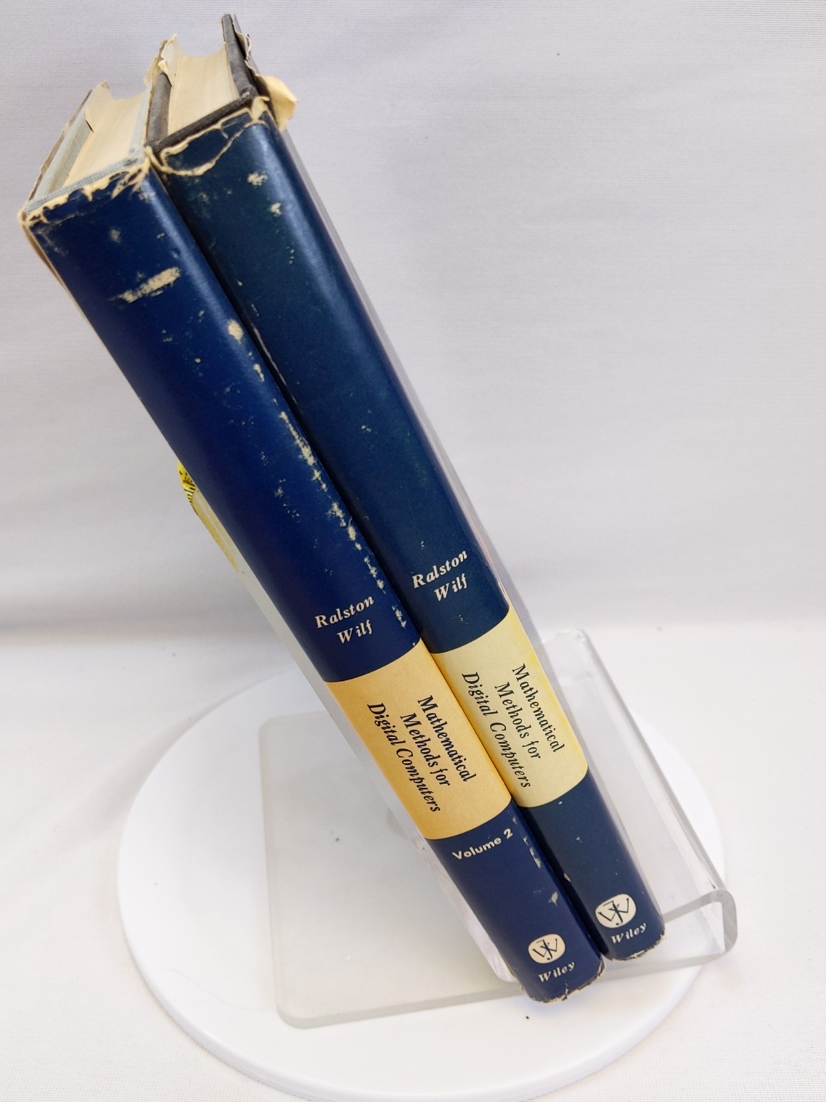 Mathematical Methods for Digital Computers By Anthony Ralston 2 Volume Set HCDJ