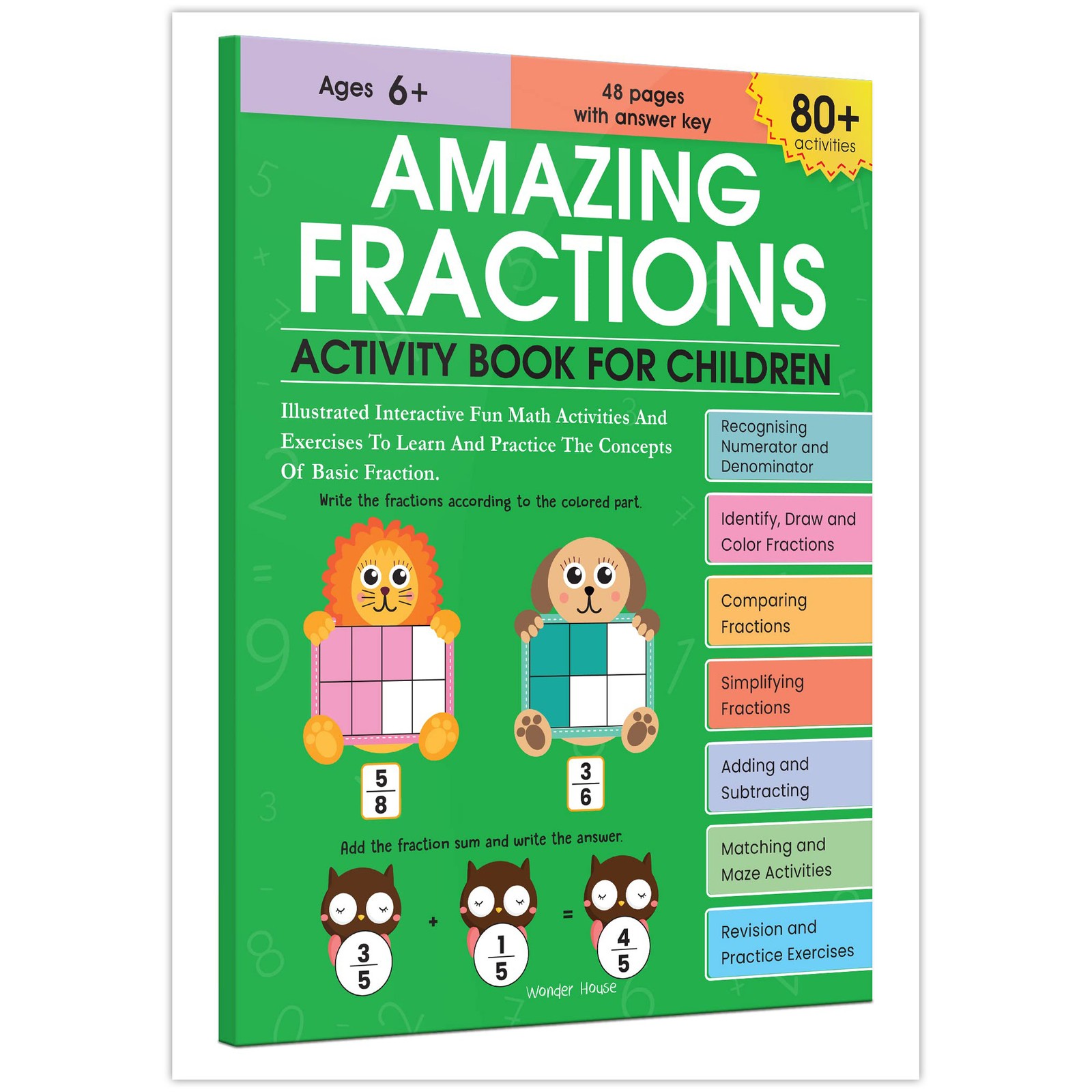 Amazing Fractions by Wonder House Books 2023 Paperback New