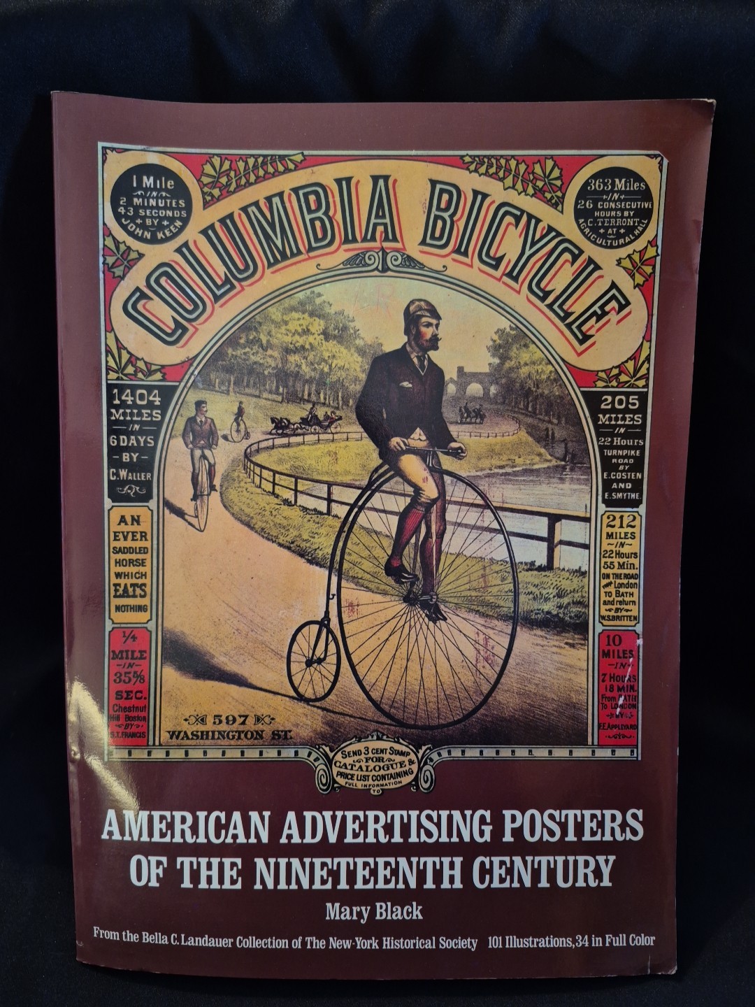 American Advertising Posters of the 19th Century by Mary Black Paperback 1976