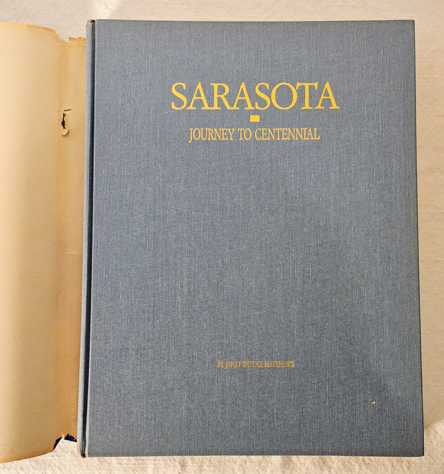 Journey To Centennial Sarasota Jan Matthews Hardback – NEW
