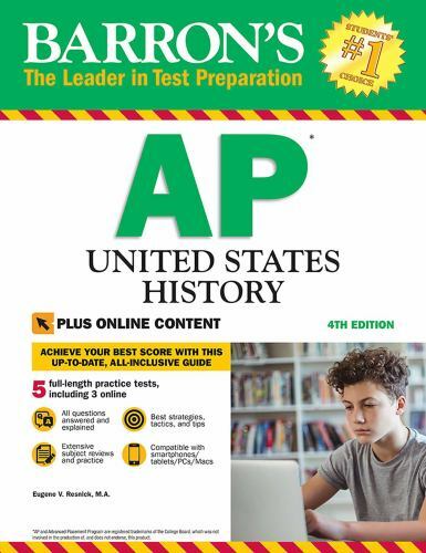 AP United States History: With Online Tests; – 1438011083, paperback, Resnick MA