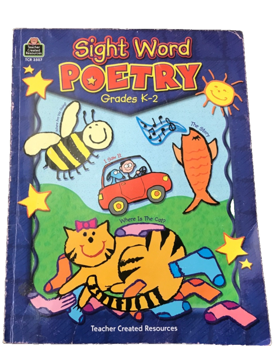 Sight Word Poetry grades K-2 Teacher Created Resource