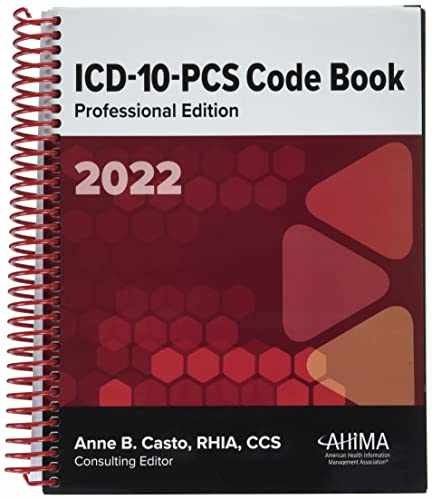 ICD-10-PCS Code Book, Prof Ed, 2022 – Paperback, by Casto Anne B. – Very Good