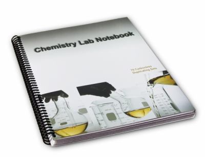 Lab Notebook 75 Carbonless Pages Spiral Bound (Copy Page Perforated) by