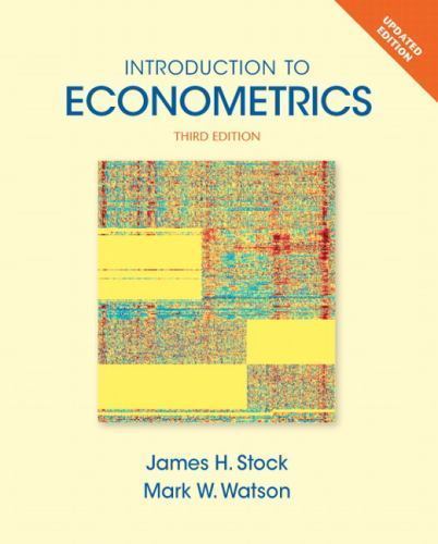 Introduction to Econometrics, Update; Pea- 9780133486872, James Stock, hardcover